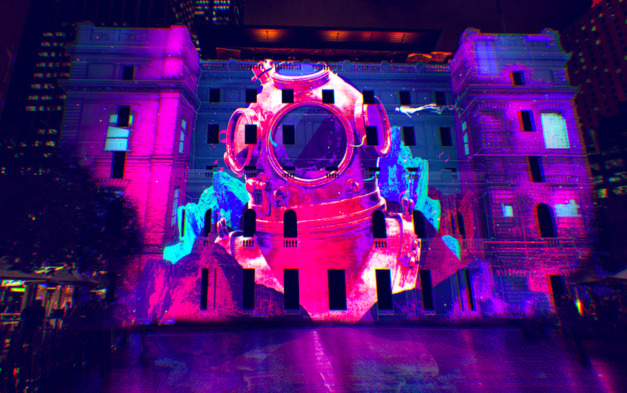 Spinifex launches large underwater projection experience for Vivid Sydney – Under the Harbour