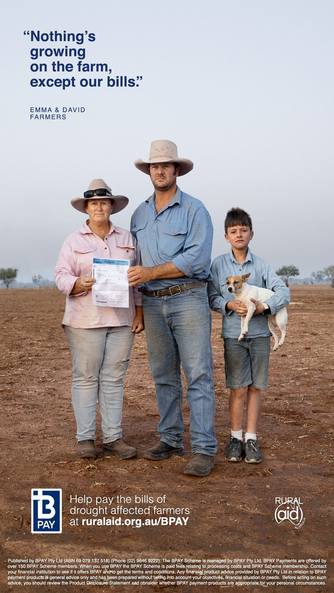 BPAY launches campaign with Rural Aid to provide drought relief to Aussie farmers via BMF