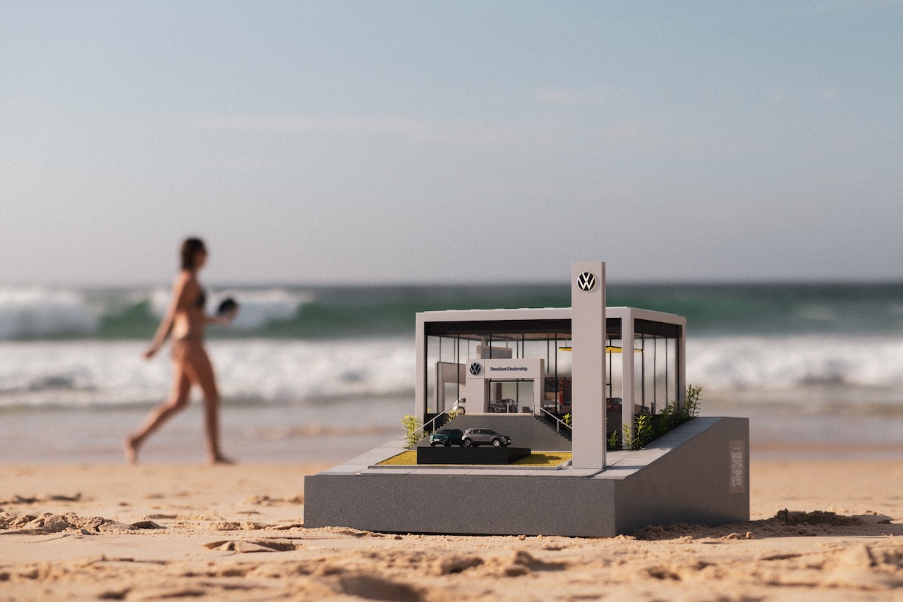 Volkswagen open World’s Smallest Dealership to let Aussies ‘try on’ its small SUVs via DDB Sydney