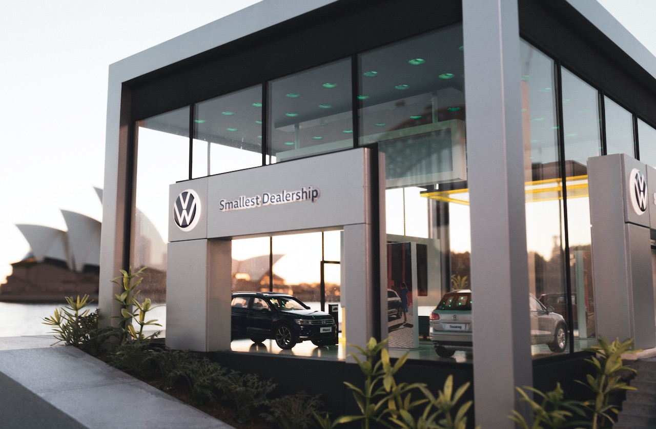 Volkswagen open World’s Smallest Dealership to let Aussies ‘try on’ its small SUVs via DDB Sydney