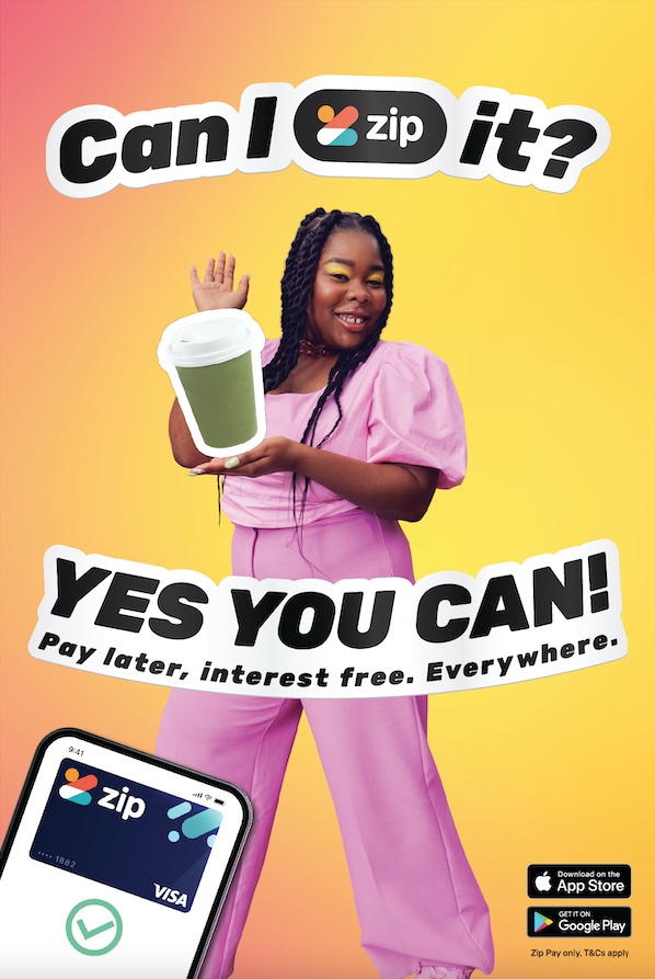 Zip Now, Pay Later' OOH campaign hits NYC, L.A. markets