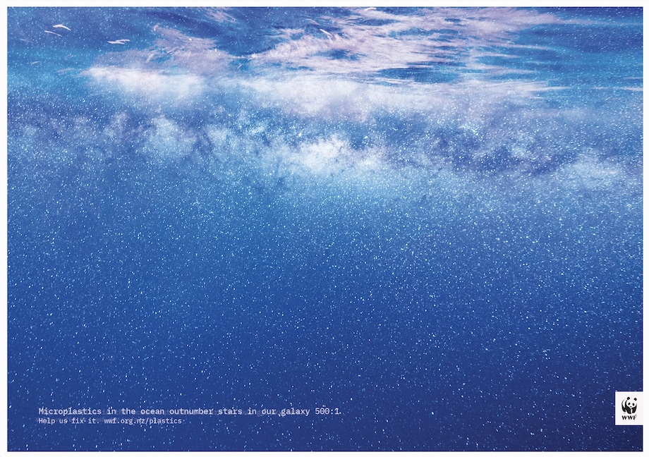 WWF puts microplastic pollution into perspective in new campaign via Colenso BBDO