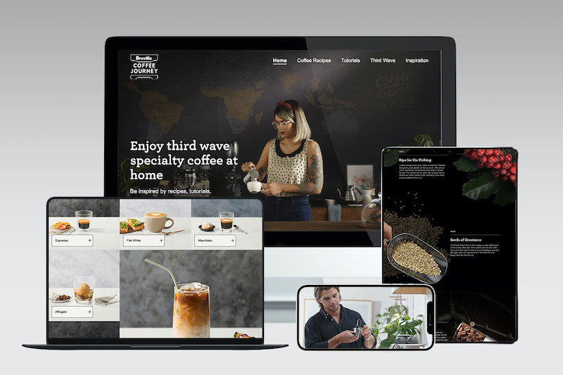 Breville launches global immersive Breville Coffee Journey website via GHO Sydney