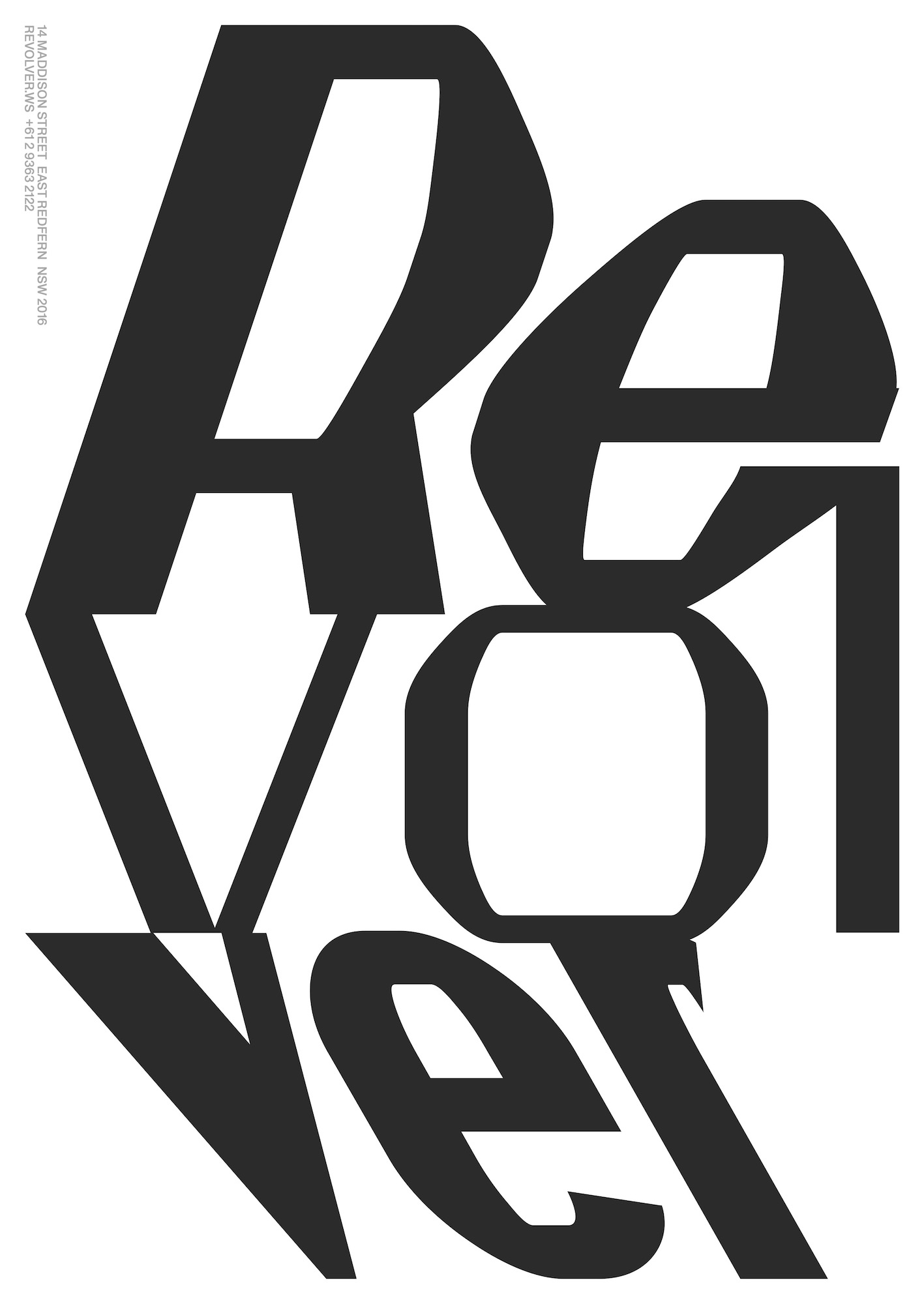 Revolver launches new visual identity with renowned Berlin artist/designer Eike König