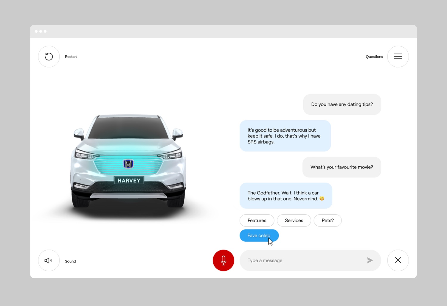 Honda launches AI-Driven ‘Harvey’ – the car that can sell itself via Leo Burnett Australia