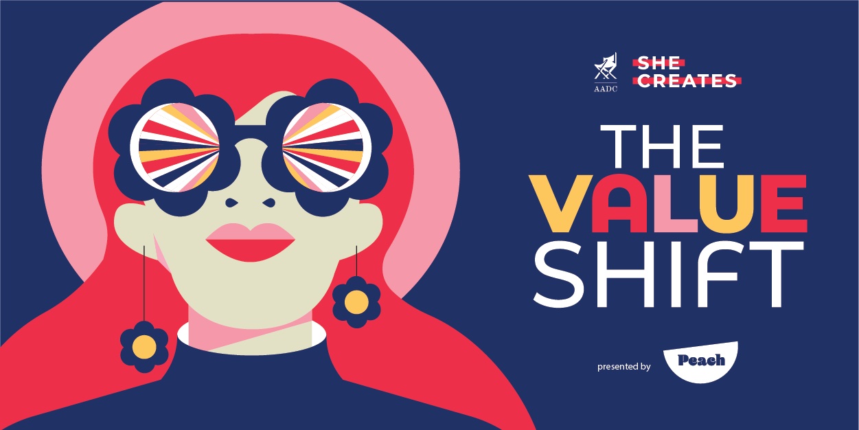 AADC’s She Creates to discuss concept of value in ‘The Value Shift’ event on March 30th