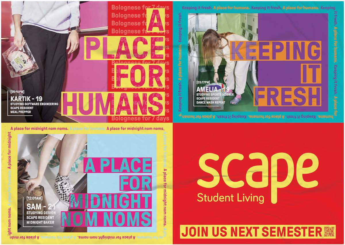 Scape heroes the real in new integrated ‘A Place For Humans’ campaign via Jane Doe Creation