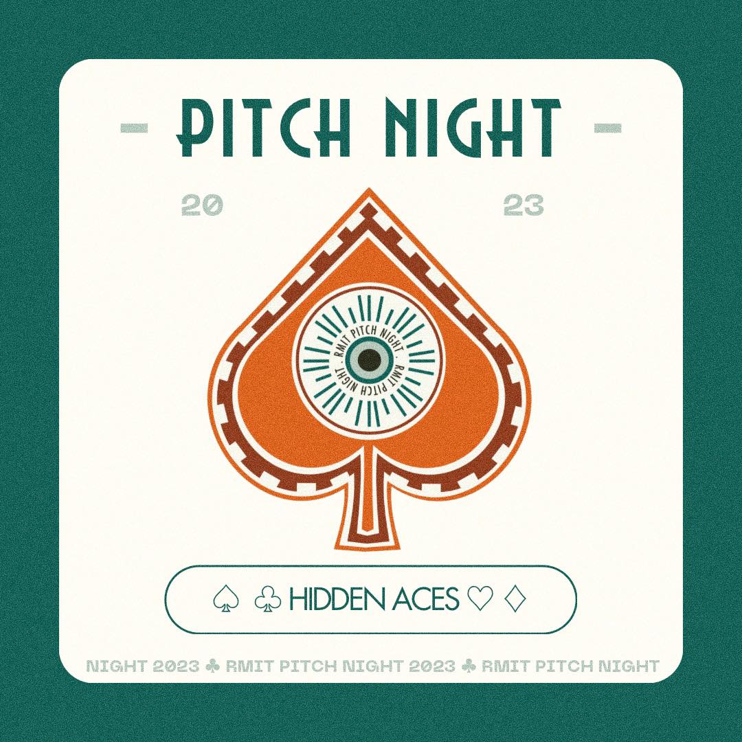 Get ready to uncover this year’s Hidden Ad Aces at RMIT Pitch Night 2023 on Tuesday, October 17 – Tickets and sponsorships now on sale