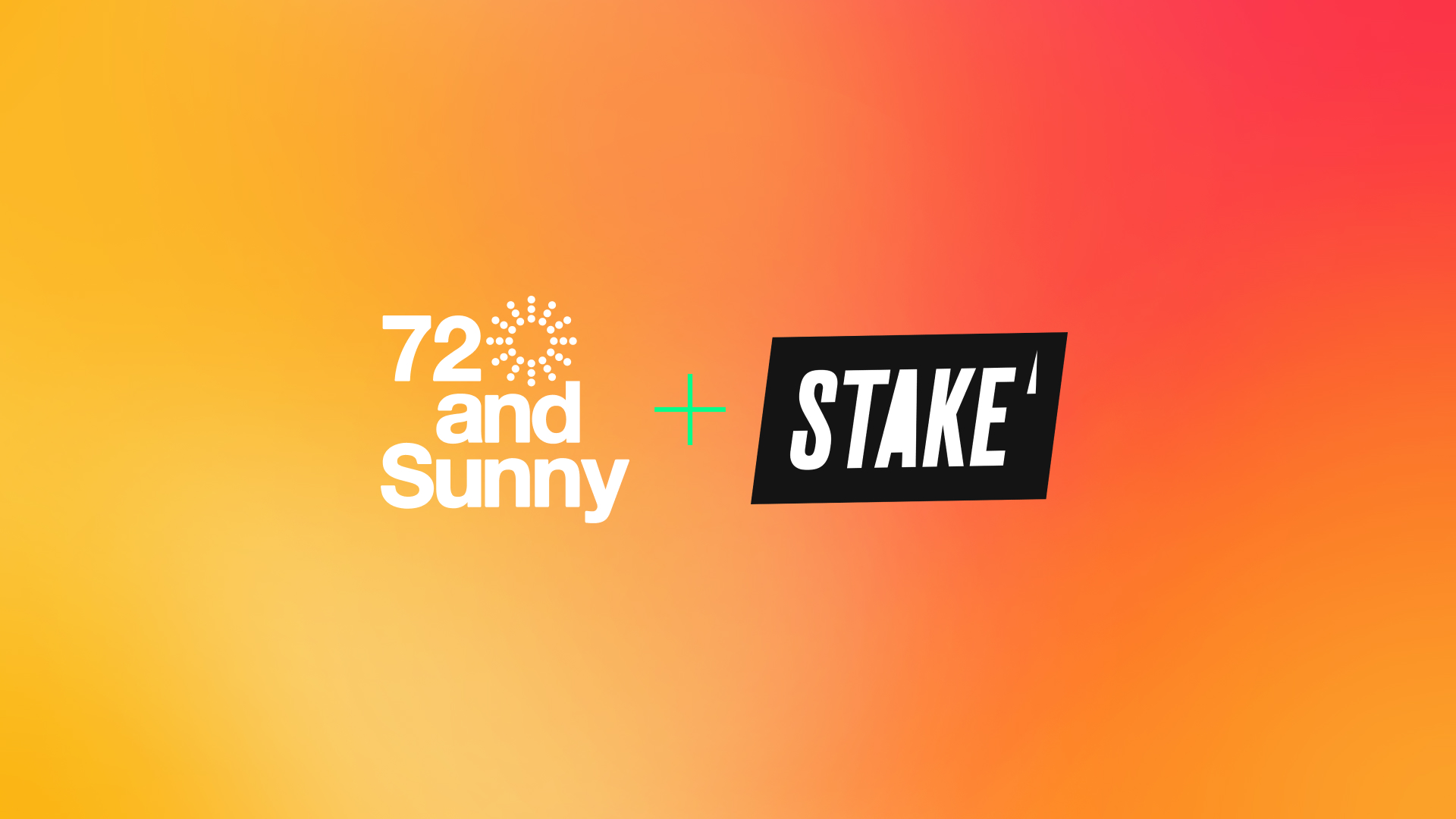 Stake appoints 72andSunny as creative agency