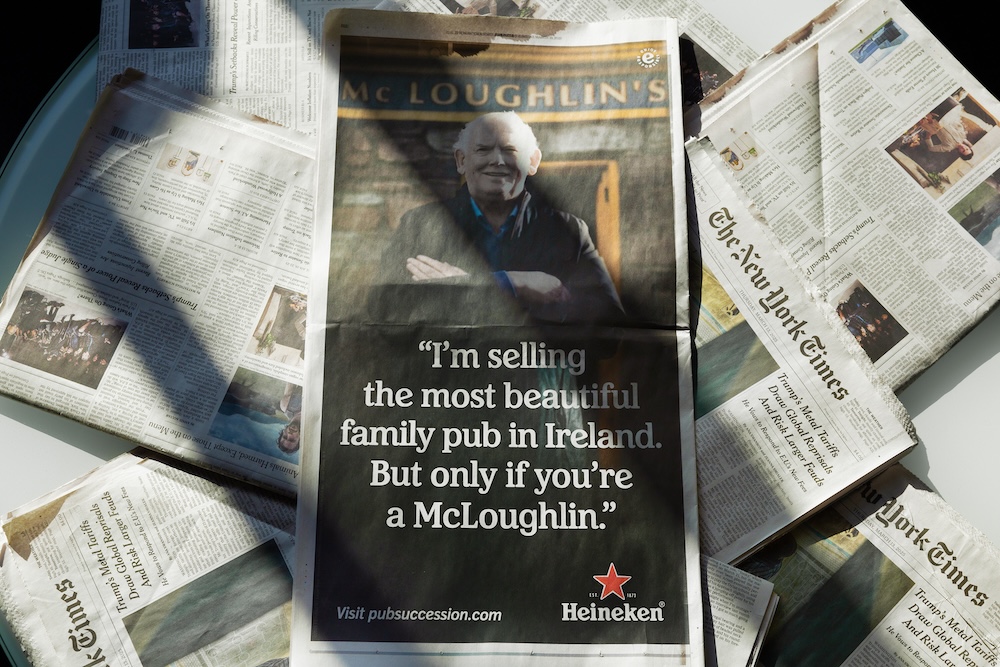 From NYC to Sydney Heineken launches search to find new pub owner for McLoughlin’s Bar in global campaign via Le Pub and Publicis Dublin