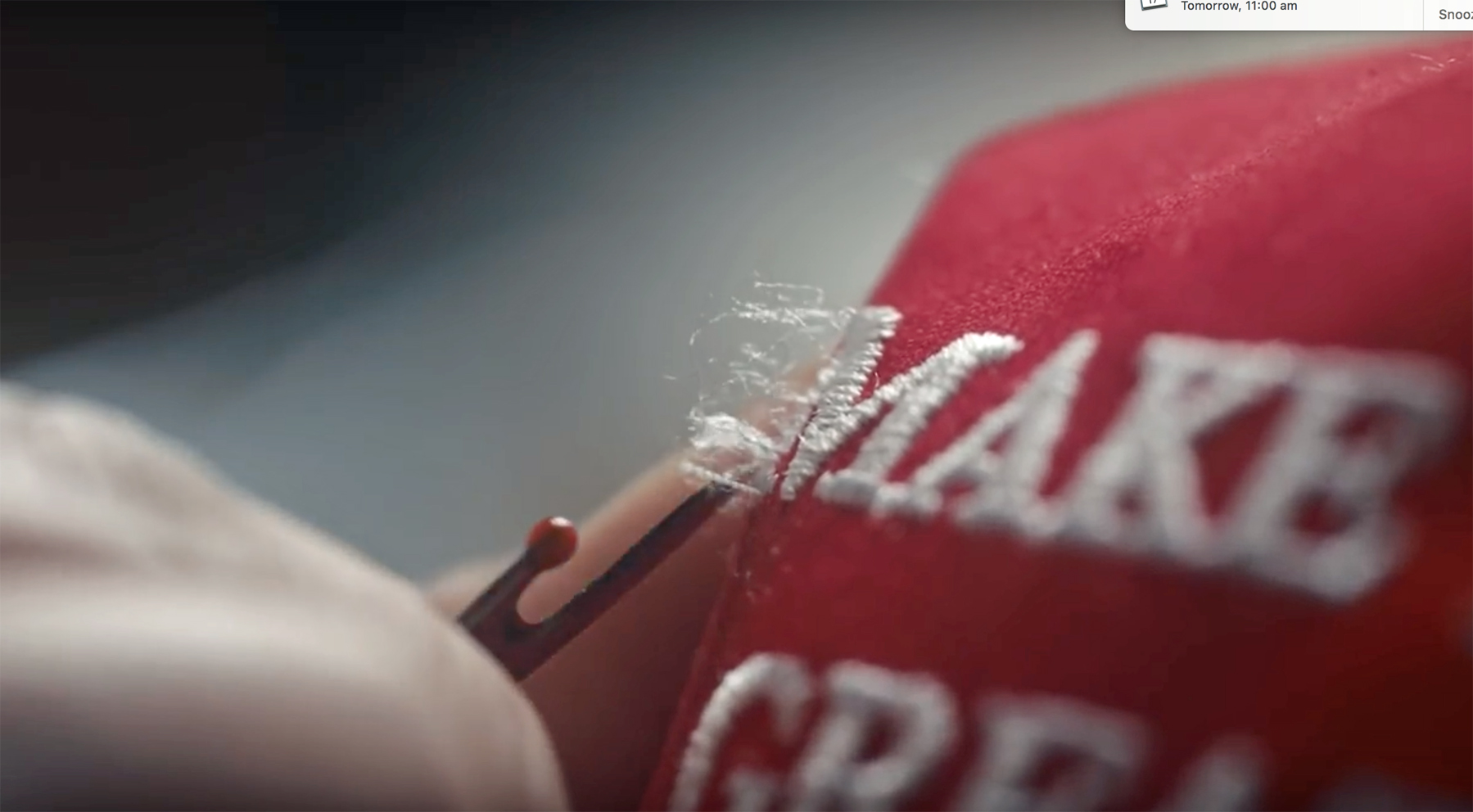 Seen+Noted: #UnravelHate campaign unravels MAGA cap letter-by-letter