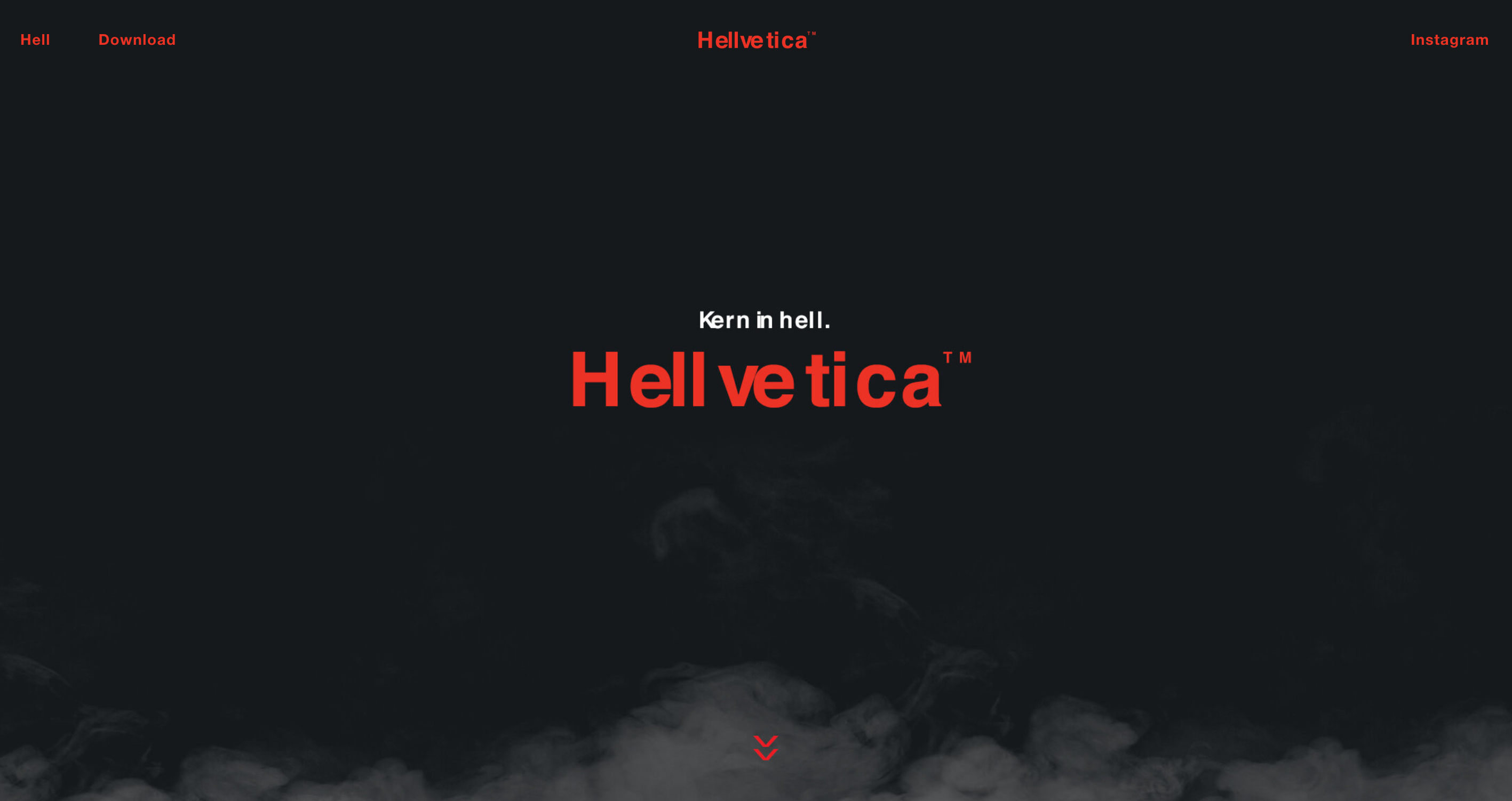 Kern in hell: R/GA New York creatives launch hellish font ‘Hellvetica’ for Halloween