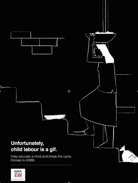 Unfortunately, Child Labour is a Gif: A Children’s day message by NGO ASBB and BBH India