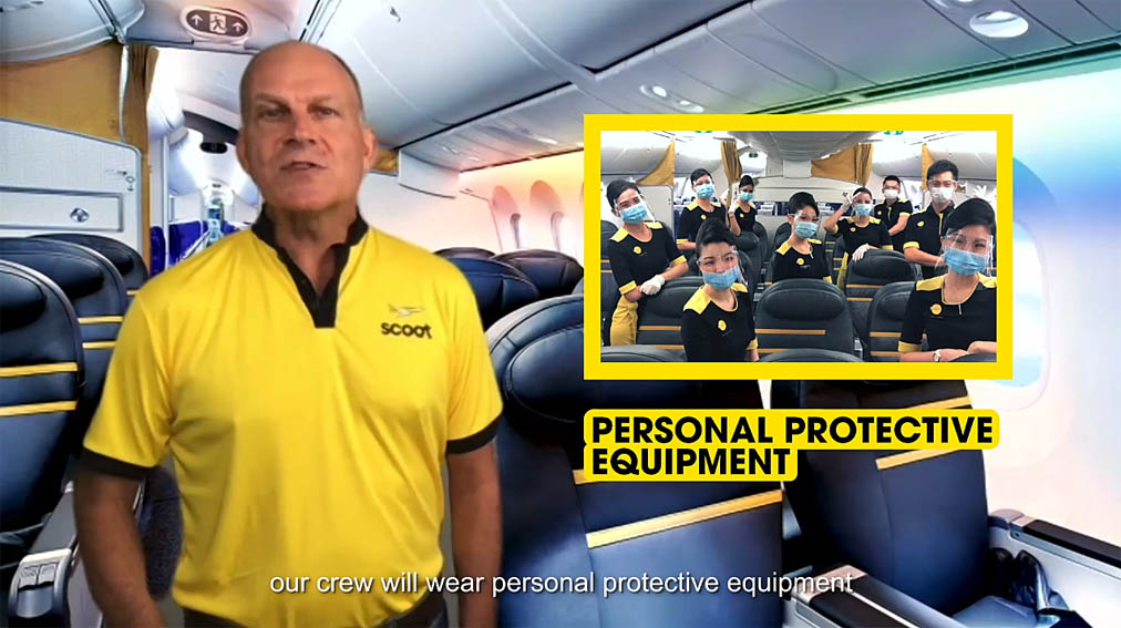 Scoot CEO explains new safety measures in place in latest campaign for the low cost airline via BLKJ Singapore