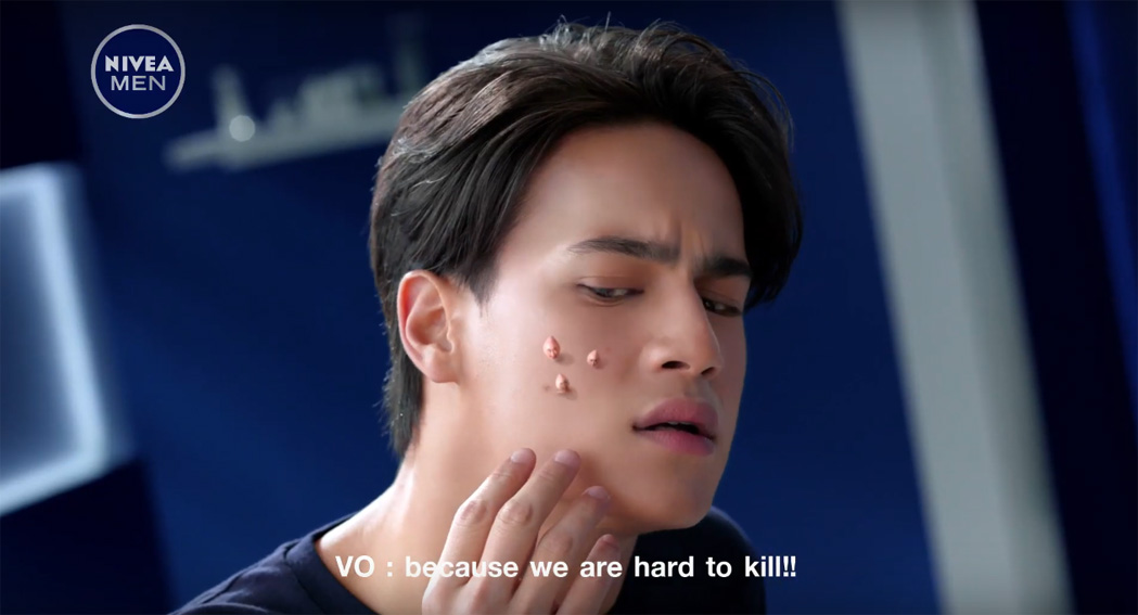 Acne’s no laughing matter in this humorous film for NIVEA Men via Publicis One Touch Thailand