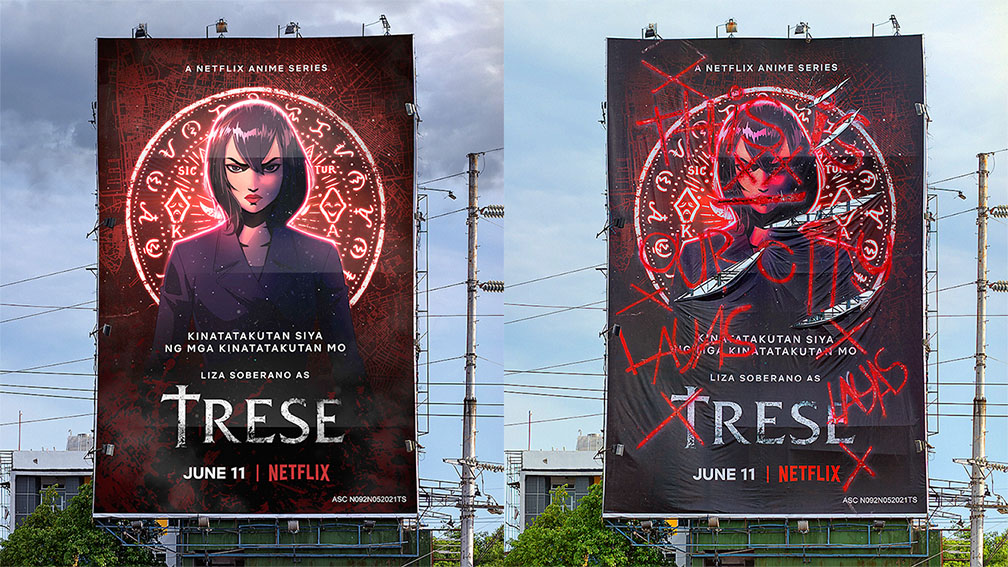 Filipino anime ‘Trese’ conquers the Philippines with Netflix ad campaign via GIGIL