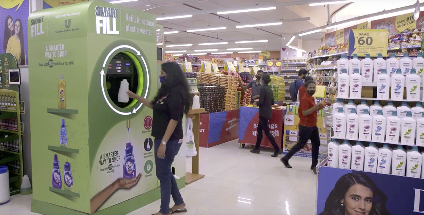 VMLY&R COMMERCE India and Hindustan Unilever launch sustainable in-store refill machine for its Home Care products