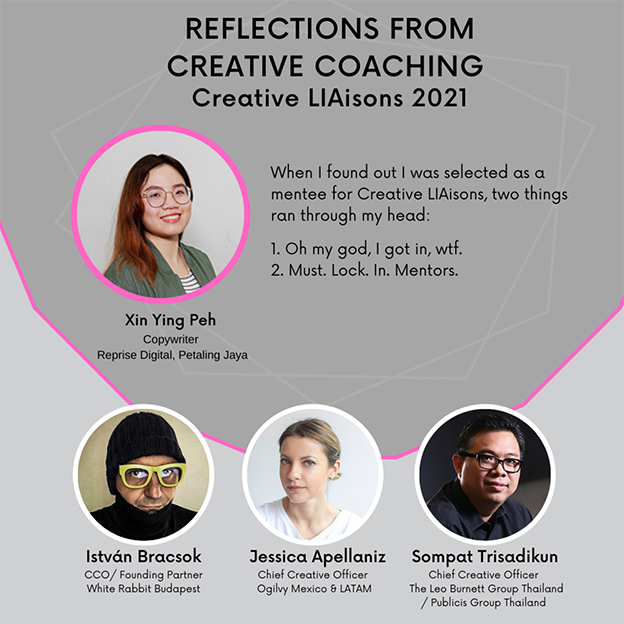 Three creatives share their Creative LIAisions 2021 experience