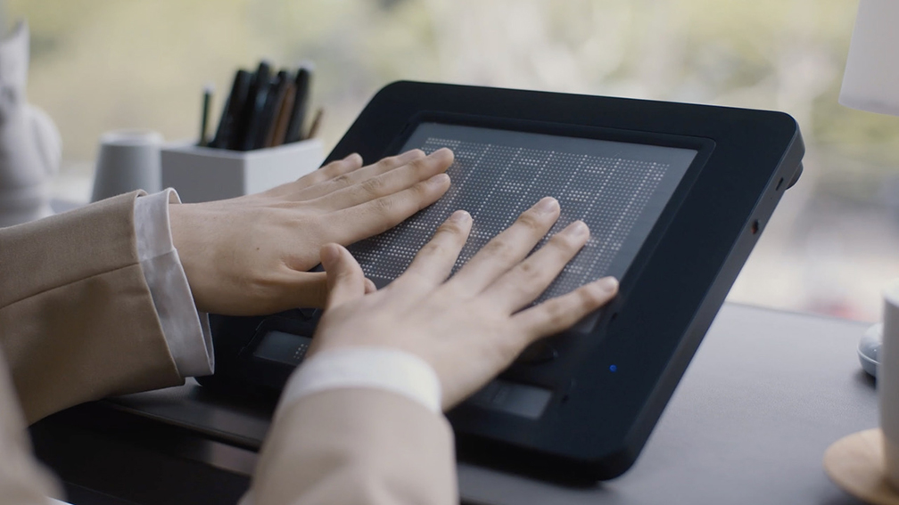 Dot Inc with Serviceplan reveal Dot Pad, a smart tactile graphics display for the visually impaired