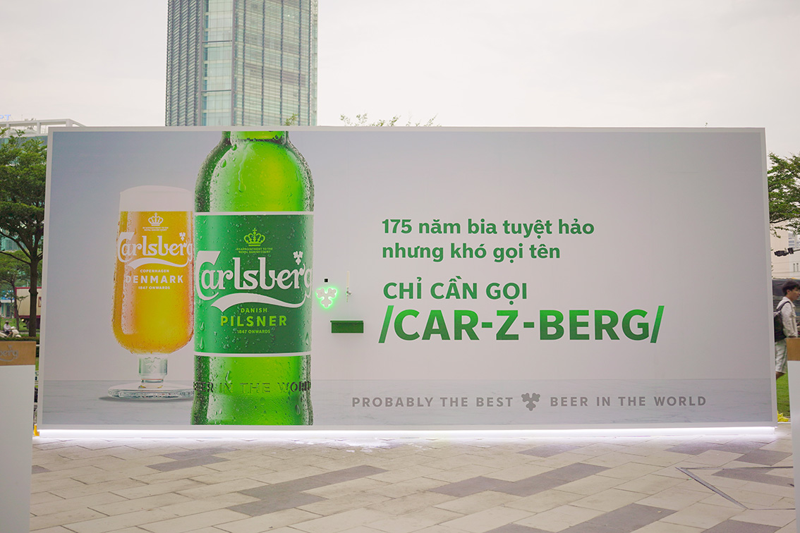 Happiness Saigon creates AI campaign that gives beer when you say ‘Carlsberg’