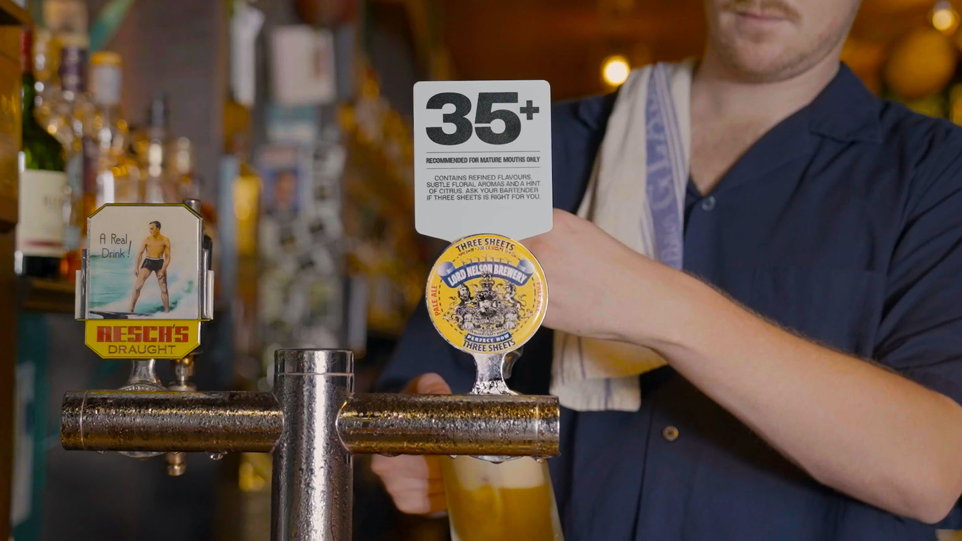 Seen+Noted: Lord Nelson Brewery raises the drinking age of Three Sheets Pale Ale to 35+