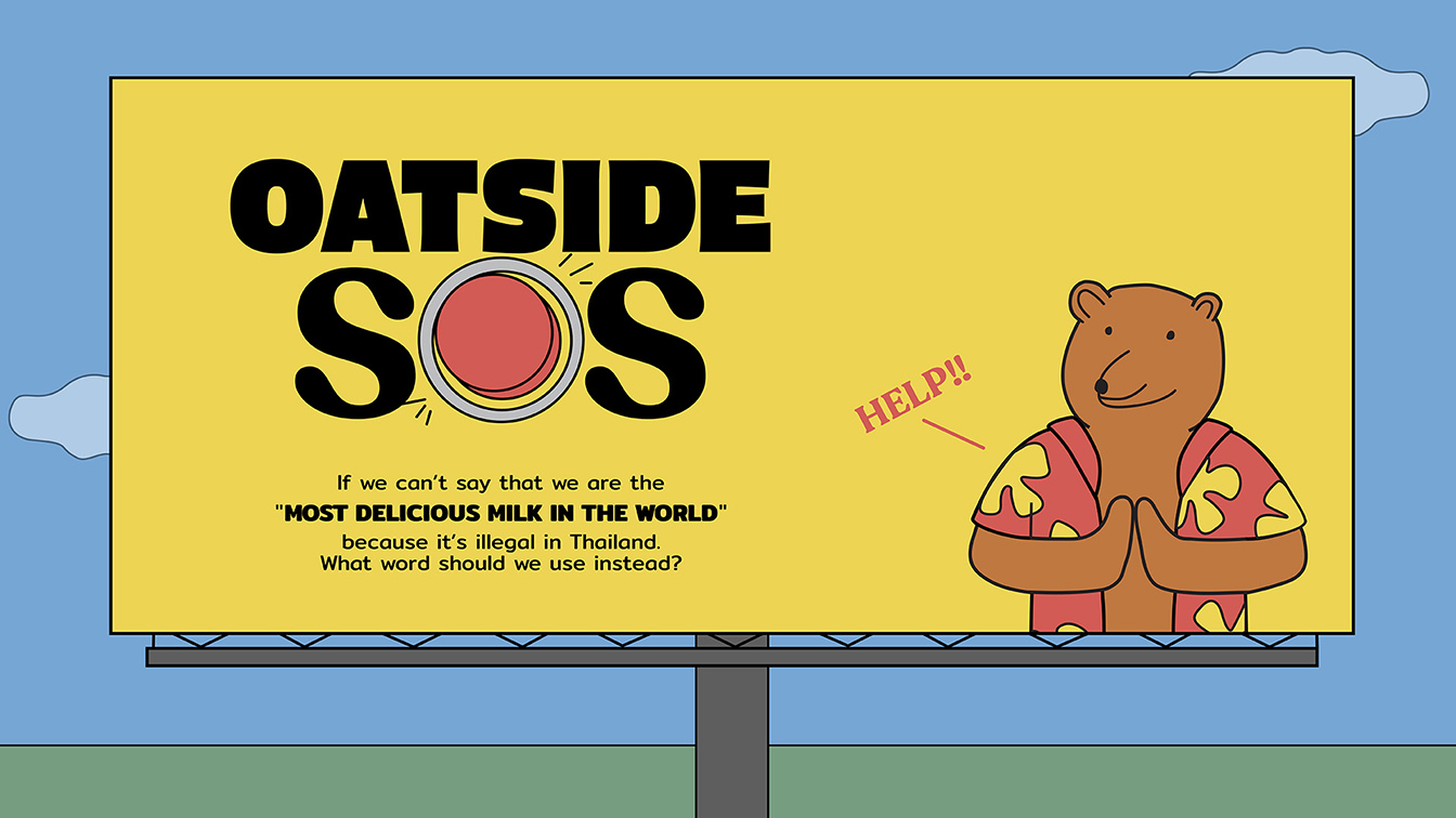 Oatside dodges Thailand’s FDA bullet with fan loving campaign via Rabbit’s Tale