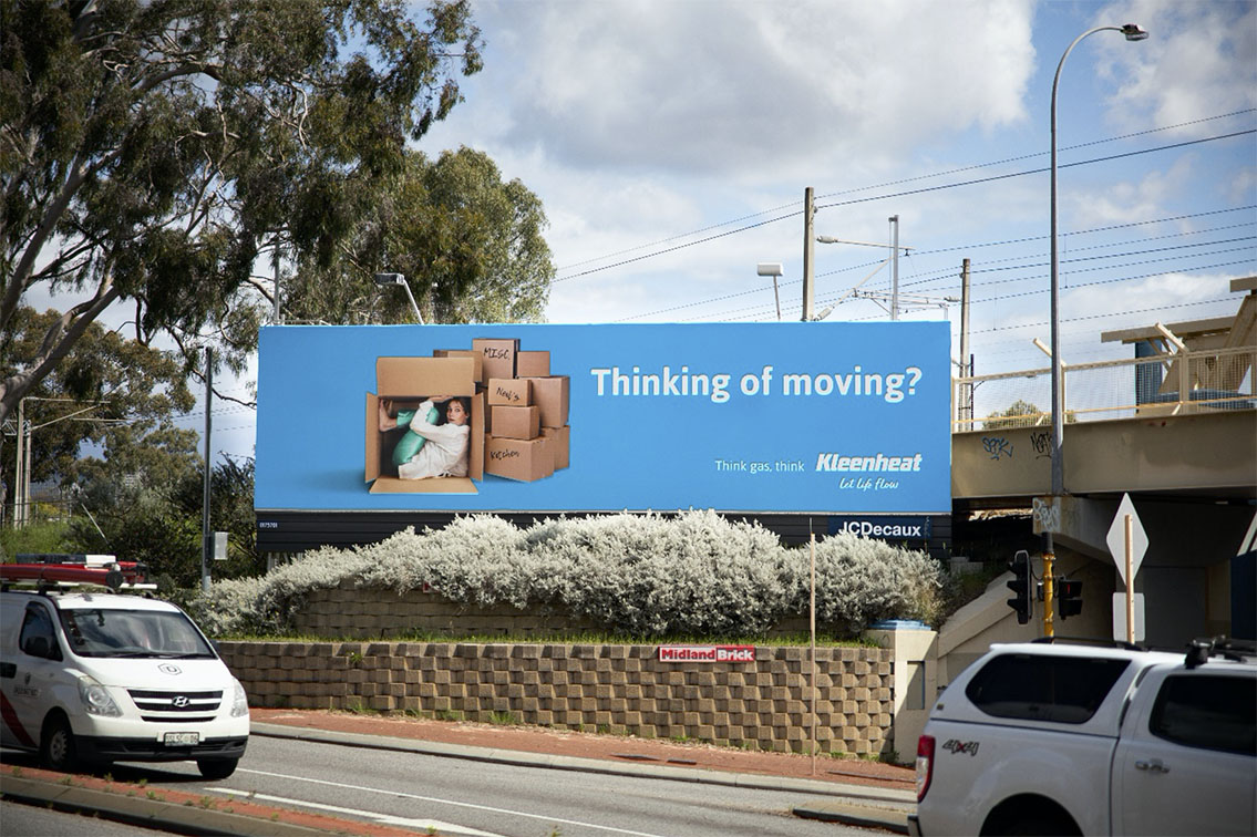 Kleenheat targets movers in follow up ‘Are you thinking about gas?’ work via The Brand Agency