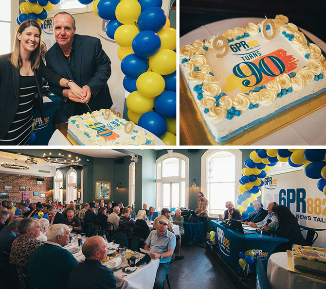 6PR celebrates 90 years of broadcasting