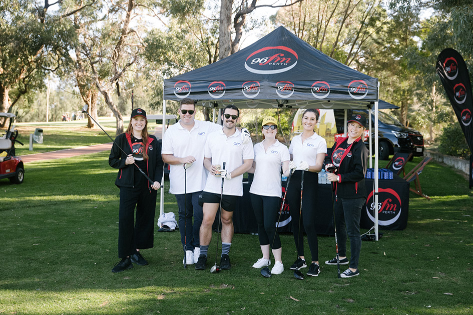 Perth Adland golfs for good at UnLtd Open raising $60K for children at risk