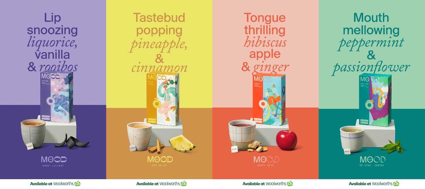 Adland backs MOOD tea’s Woolworths launch with a $10m media campaign