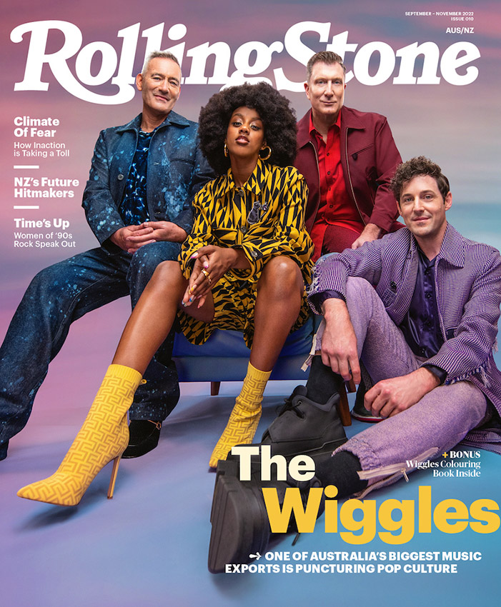 The Wiggles make history with first Rolling Stone AU/NZ cover + bonus colouring book added