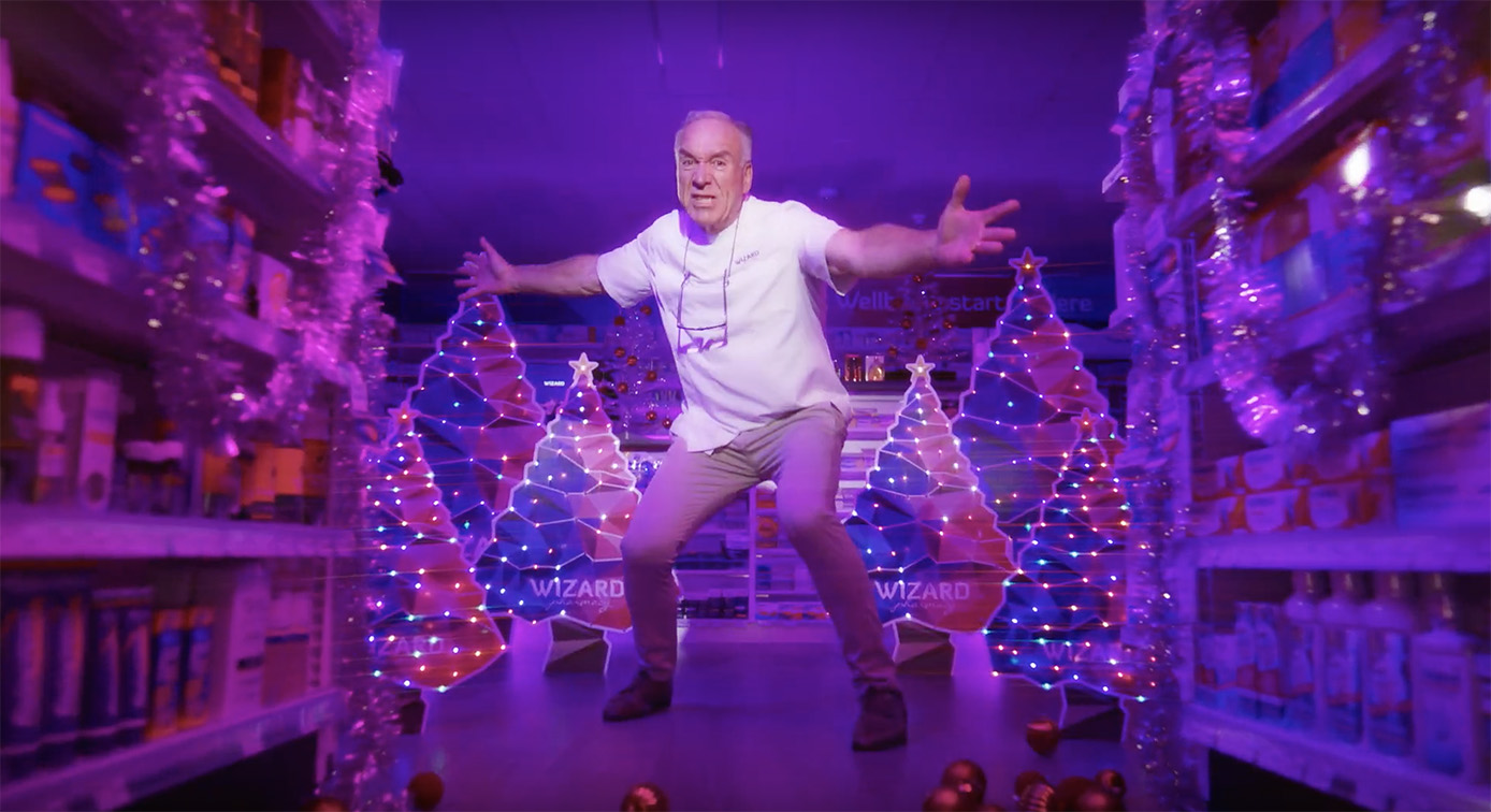 Wizard Pharmacy spreads Christmas cheer this year via funny ‘gift rapping’ new campaign