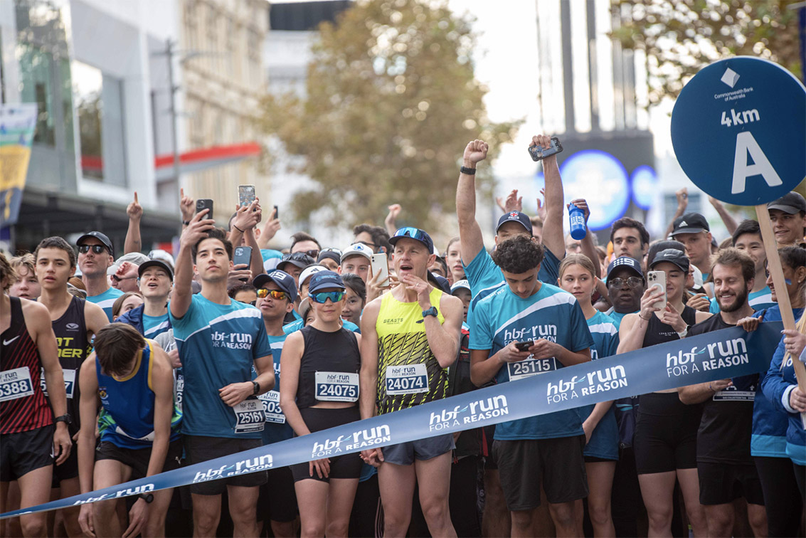 HBF Run for a Reason makes a triumphant return this year with more than 33,100 participants