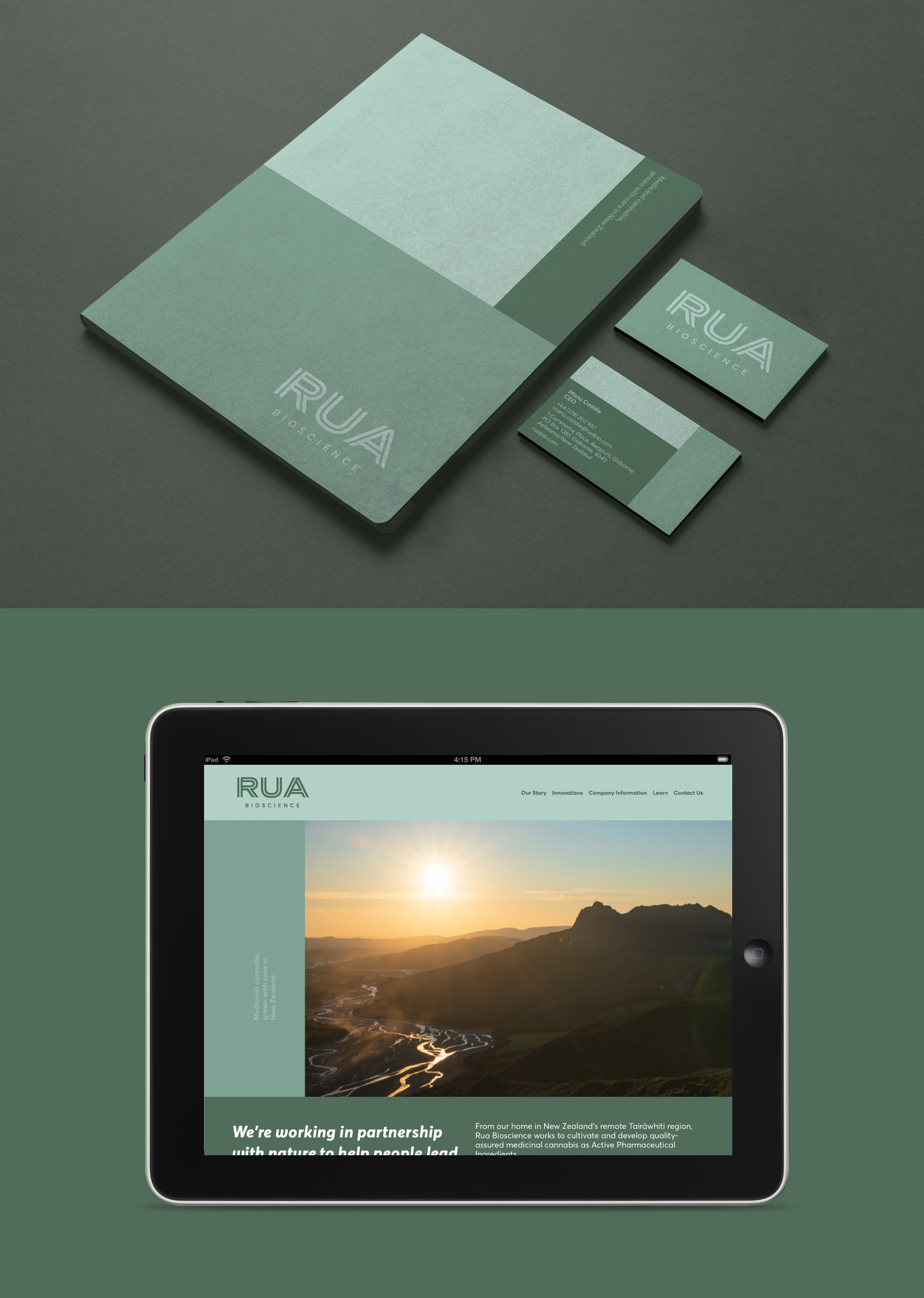 Rua Bioscience launches brand strategy, naming and identity via Special Group