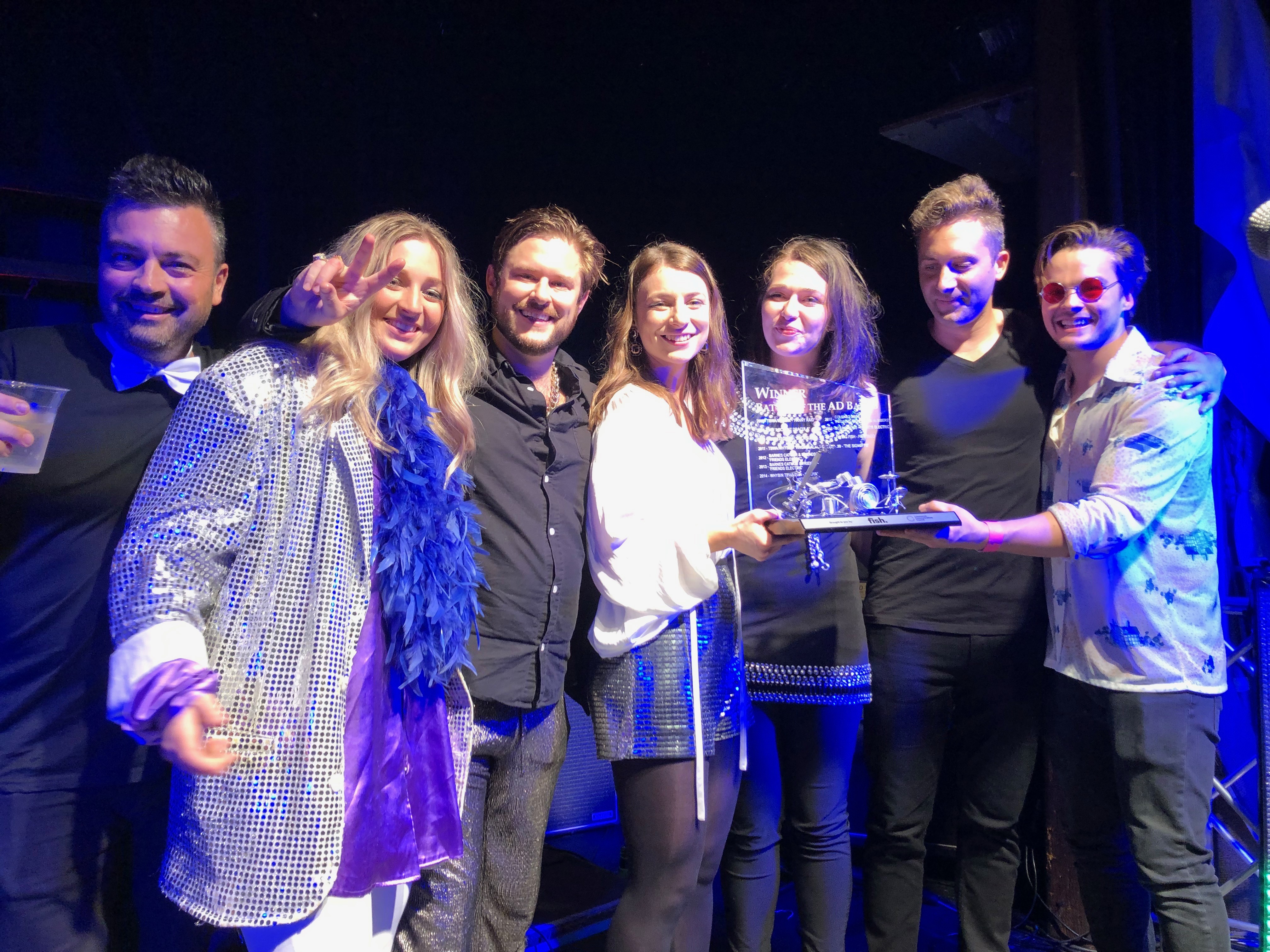 Colenso BBDO band Kill Enzo take out Bohemian Rocketman title at Battle of the Ad Bands 2019