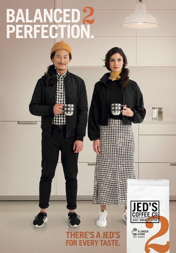 Spid Pye’s Jed’s Coffee Campaign has been selected for Lurzers Archive Vol. 3+4 2020