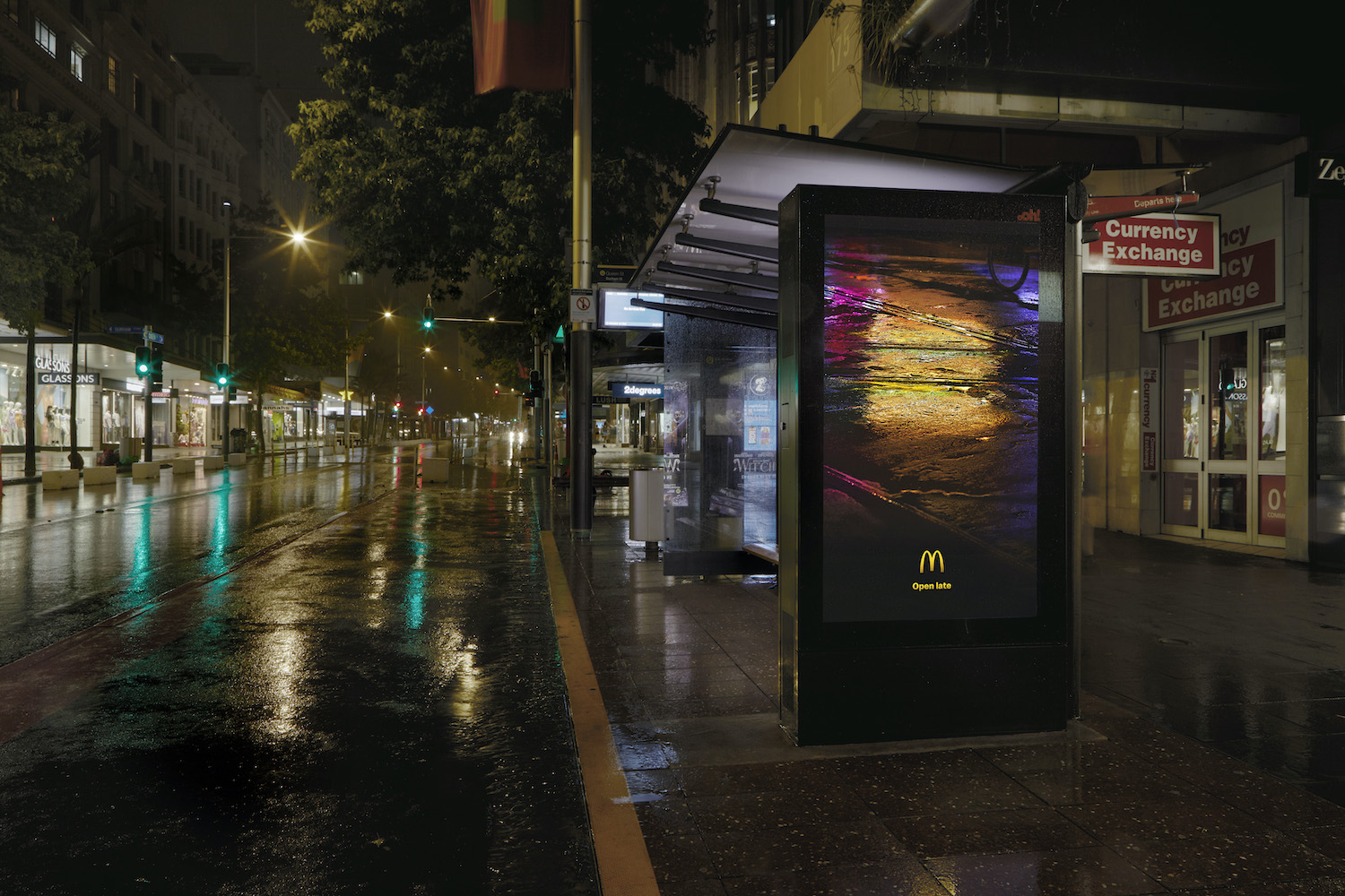 Reflections inspire late night revellers in latest outdoor campaign for Macca’s via DDB Aotearoa