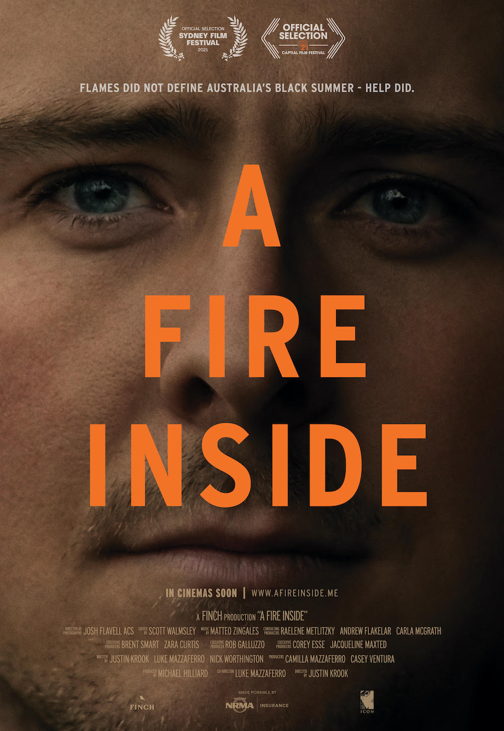 A Fire Inside: NRMA Insurance backs a film, book and a national resilience volunteer movement ~ creatively led by Nick Worthington