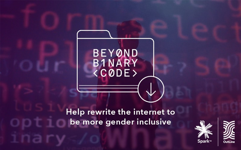 Colenso BBDO scores finalist in Cannes Digital Lions for Spark ‘Beyond Binary Code’